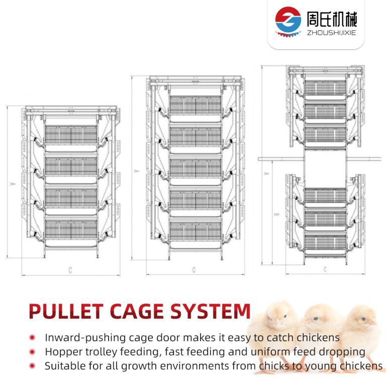 Stackable Brooder Cages Stacked brooding hen cage - Zeus