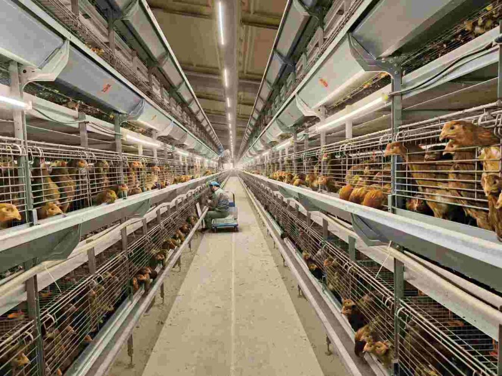 How Can Automatic Battery Cages Increase Poultry Farm Productivity?